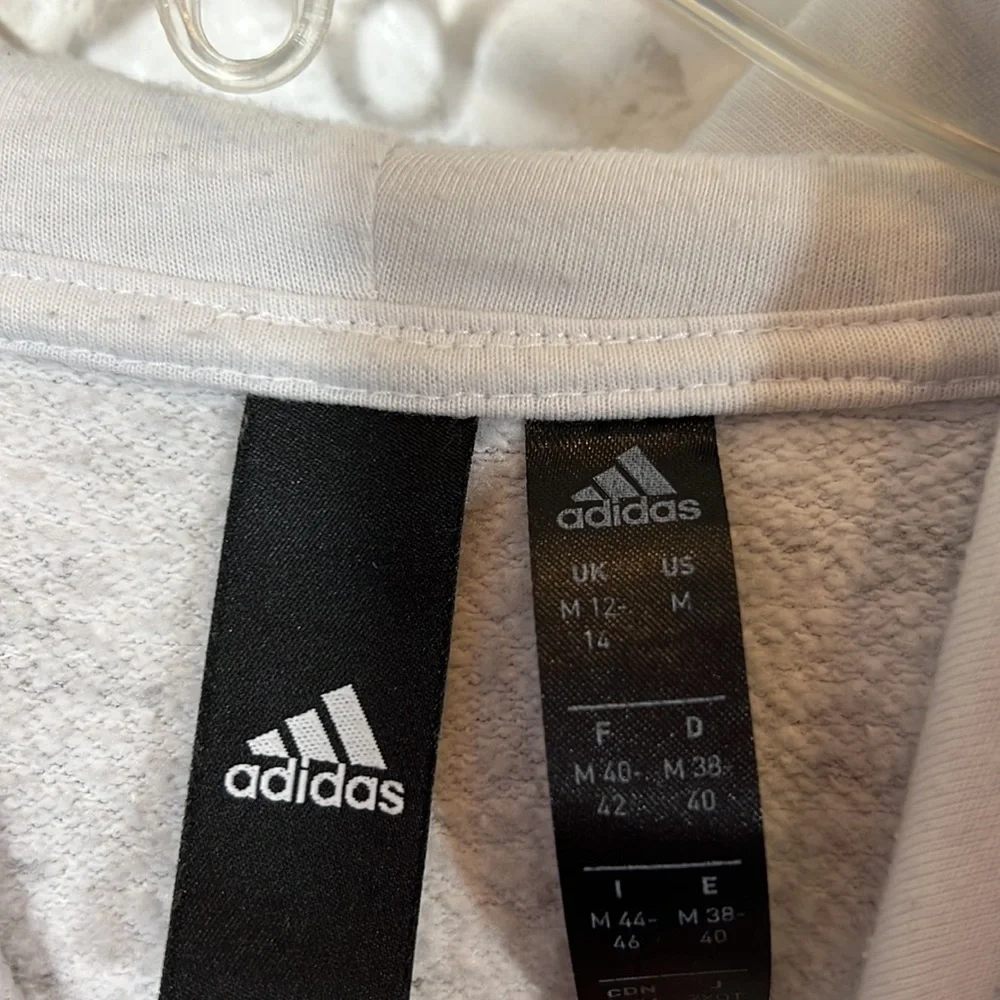 Adidas pullover hoodie size Medium